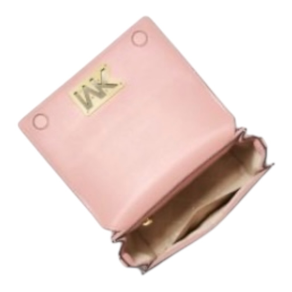 MICHAEL MICHAEL KORS Mimi Medium
Leather Messenger Crossbody Bag Powder Blush - Picture 3 of 7